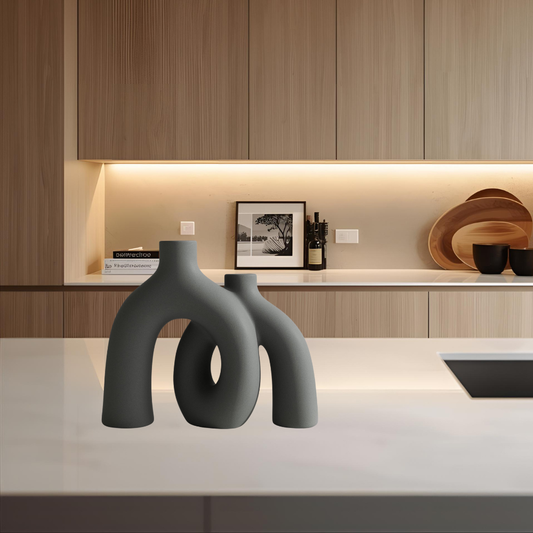 Mixing Styles: When Minimalist Meets Rustic (and It Works)