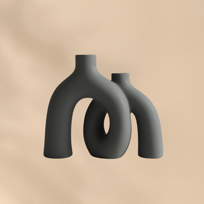 Minimalist Sculptural Vase Set For Modern Homes Cozy Neutral Decor Accent