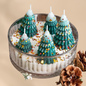 Christmas Tree Candle Bowl Holiday Home Decor Cozy Aromatic Gift