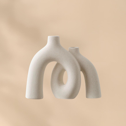 Minimalist Sculptural Vase Set For Modern Homes Cozy Neutral Decor Accent