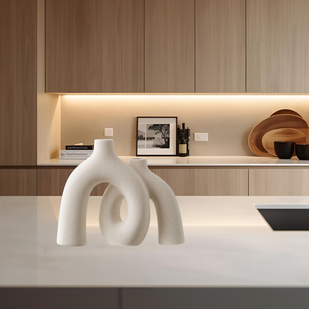 Minimalist Sculptural Vase Set For Modern Homes Cozy Neutral Decor Accent
